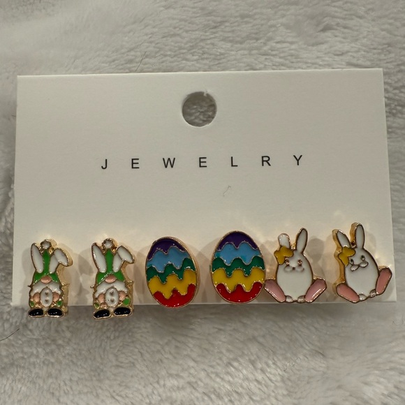 Colorful Easter/Spring Fashion Earring Set - Picture 1 of 4